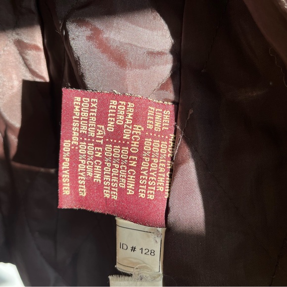 Suede Leather Brown Jacket with Belt - Picture 4 of 5